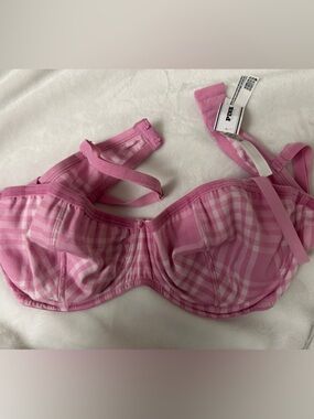 PINK Victoria's Secret Pink Plaid Underwire Bra